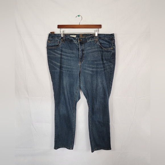 Women''s Size 20W Kut From The Kloth Straight Leg Jeans - Picture 1 of 7